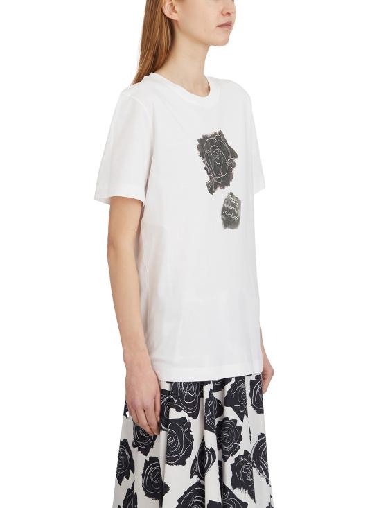 25SS 마르니 반팔 티셔츠 LTHJE0293PAUSCX64FNW01 White - MARNI