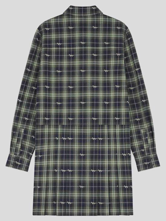  메종키츠네 스커트 NW01605WW0118B482 Blue - MAISON KITSUNE