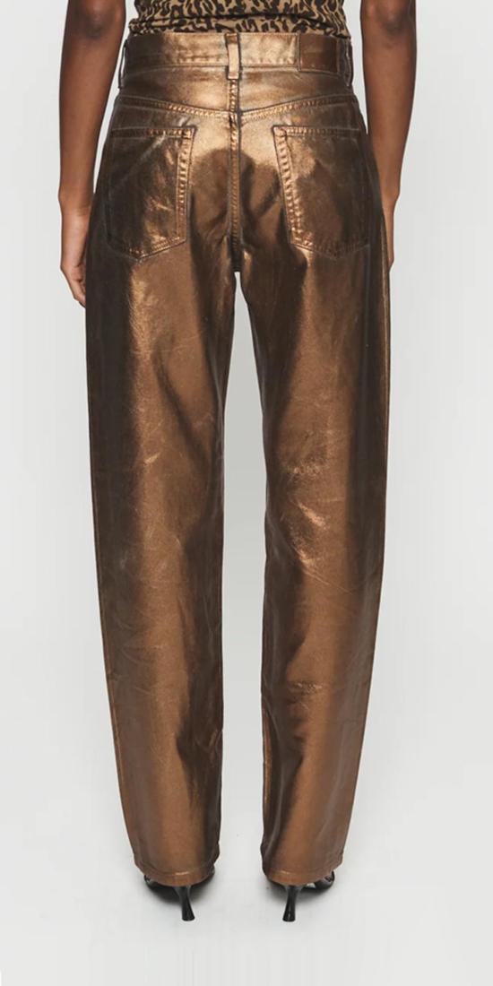  6397 데님 팬츠 코팅 피치 배기 진 구리 - 6397