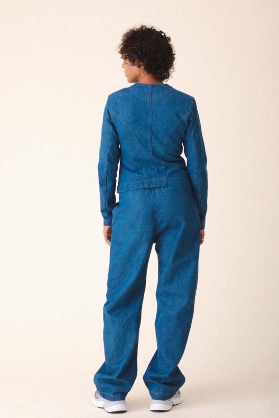  Prairie Underground 데님 자켓 프레리 언더그라운드 듄 테일러드 재킷 터프스킨 블루 - OTHER BRANDS