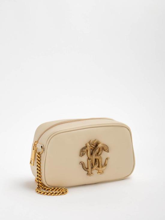  로베르토 카발리 숄더백 SKB010PZ17200465 Cream - ROBERTO CAVALLI