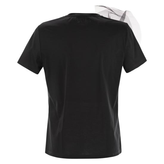 25SS 막스마라 스튜디오 반팔 티셔츠 2516941024600 BLACK - MAX MARA STUDIO