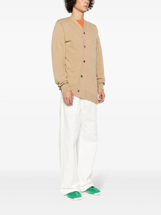  꼼데가르송 가디건 FLN005W23CAMEL Camel - COMME DES GARCONS