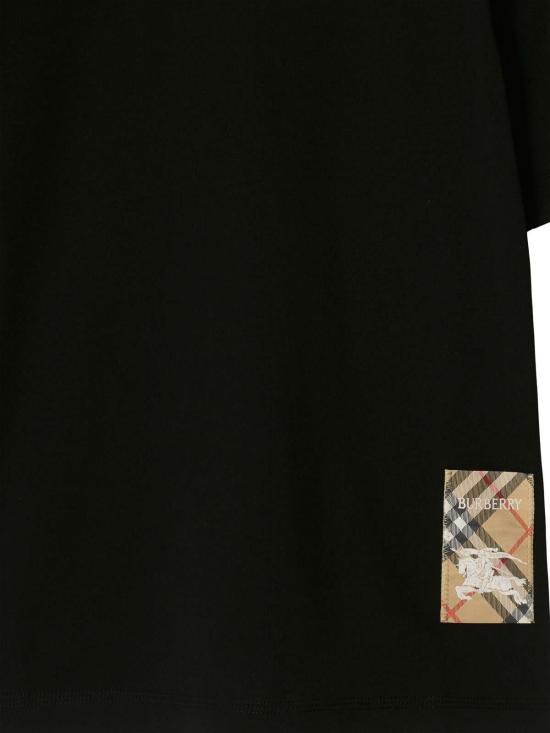  버버리 반팔 티셔츠 8104883 Black - BURBERRY