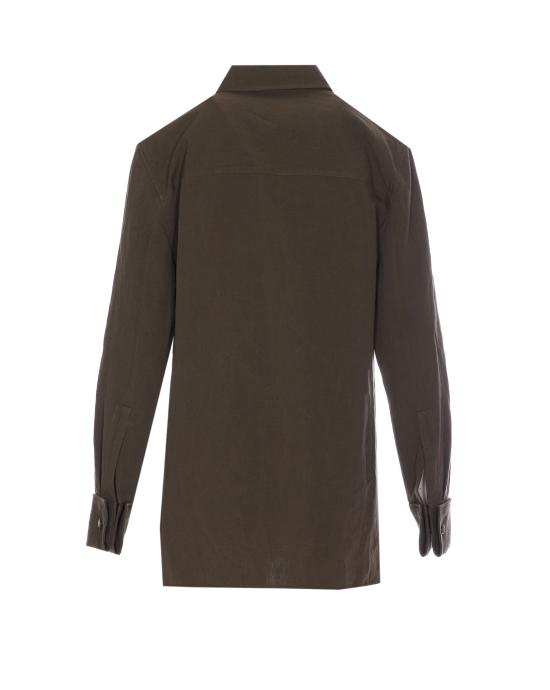 25SS 생로랑 셔츠 823673 Y3D501342 Green - SAINT LAURENT