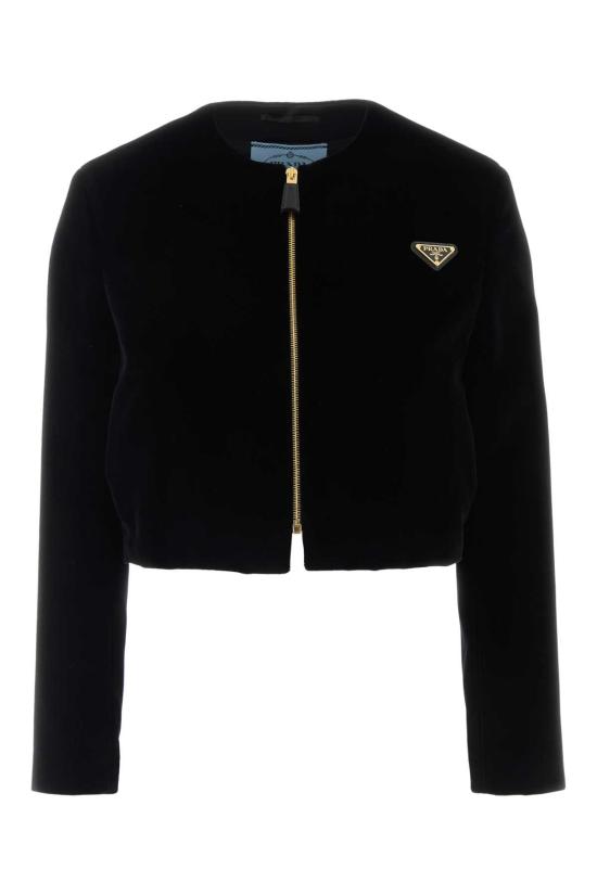 25SS 프라다 자켓 P530OGSOOOM65F0002 BLACK DOM