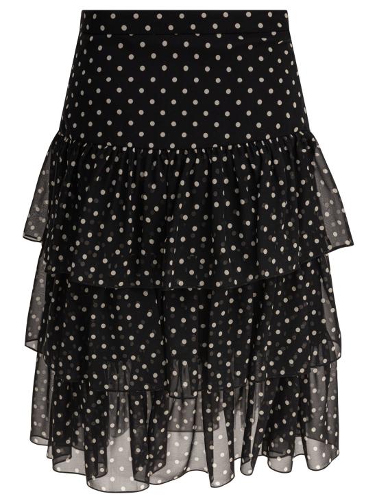 25SS 발렌티노 가라바니 스커트 6B0RADB39ABTB1 Black - VALENTINO GARAVANI