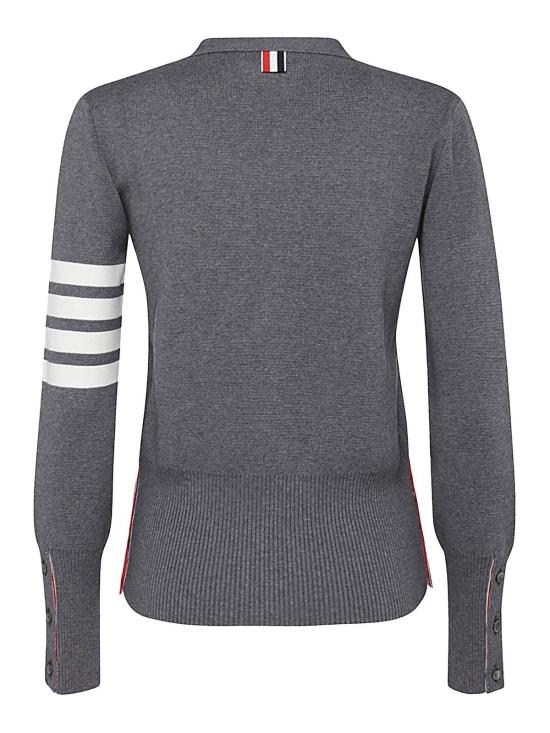  톰브라운 가디건 FKC207A00014035 Grey - THOM BROWNE