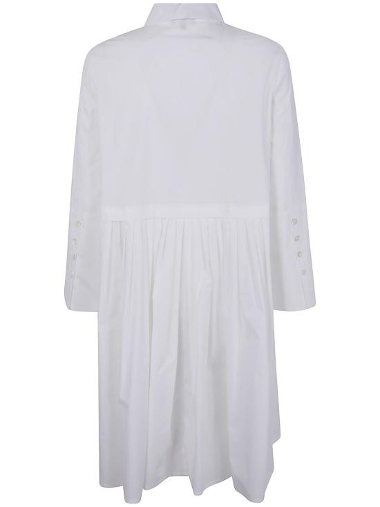 25SS 엠포리오 아르마니 미디 원피스 EW000769AF10010 U0002 WHITE - EMPORIO ARMANI