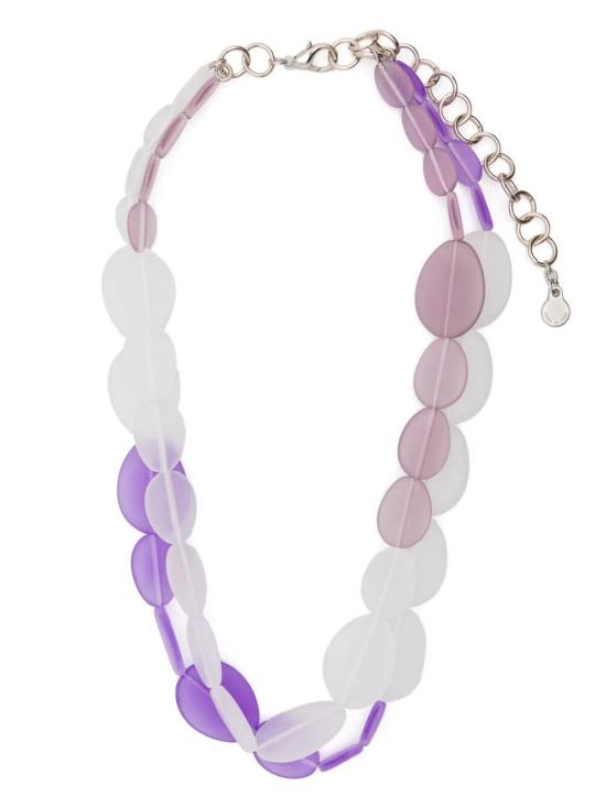 25SS 엠포리오 아르마니 목걸이/팬던트 EW001807AF15505 M4038 PINK PURPLE