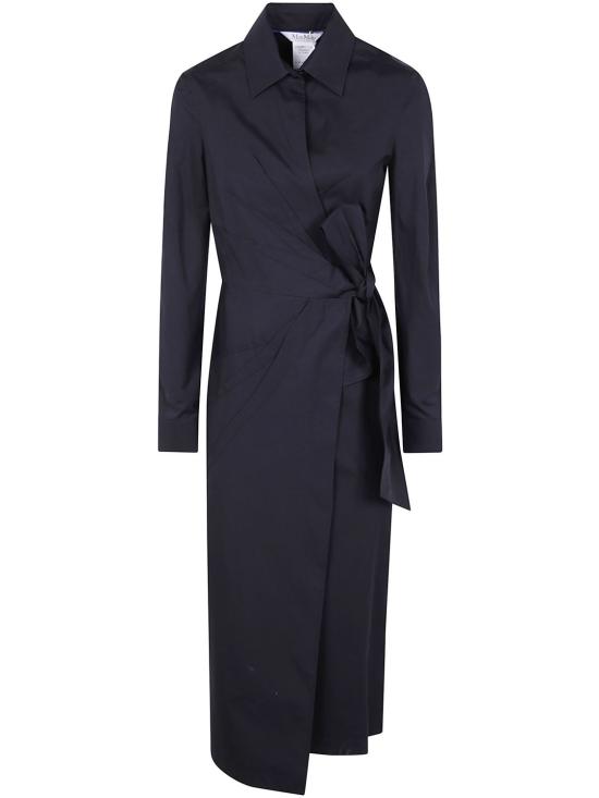 25SS 막스마라 미디 원피스 2511221082600 003 BLACK