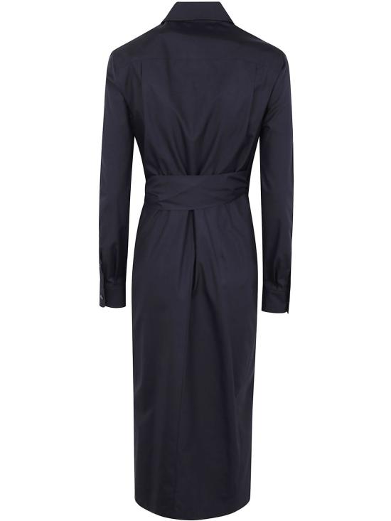 25SS 막스마라 미디 원피스 2511221082600 003 BLACK - MAX MARA