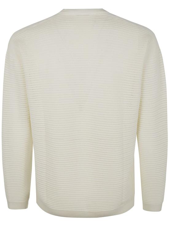 25SS 엠포리오 아르마니 스웨터 EM000889AF14201 U0003 WHITE - EMPORIO ARMANI
