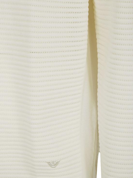 25SS 엠포리오 아르마니 스웨터 EM000889AF14201 U0003 WHITE - EMPORIO ARMANI