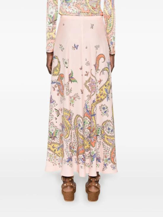 25SS 에트로 미디 스커트 WRFA0037 AK775X0873 - ETRO