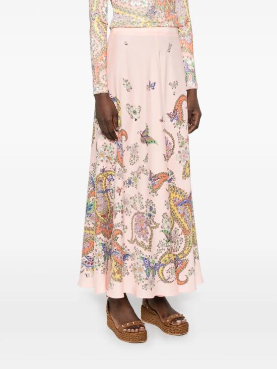 25SS 에트로 미디 스커트 WRFA0037 AK775X0873 - ETRO