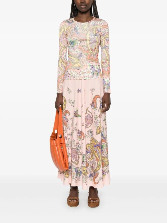 25SS 에트로 미디 스커트 WRFA0037 AK775X0873 - ETRO