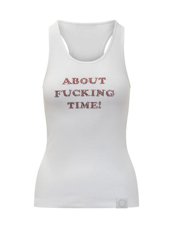 25SS 스텔라 맥카트니 민소매 티셔츠 6J03413SPZ92 9000 RED