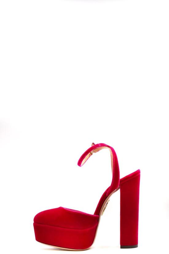  아쿠아주라 드레스 슈즈 SHIHIGB0 VEL102 Purple - AQUAZZURA