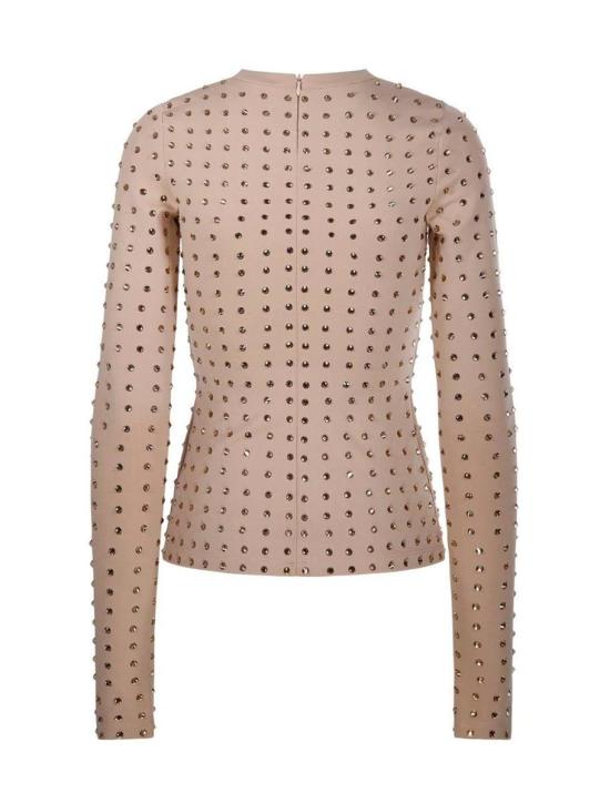 25SS 스포트막스 긴팔 티셔츠 2512941031600001 Beige - SPORTMAX