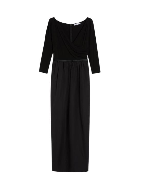 25SS 막스마라 롱 원피스 2511621022600003 Black