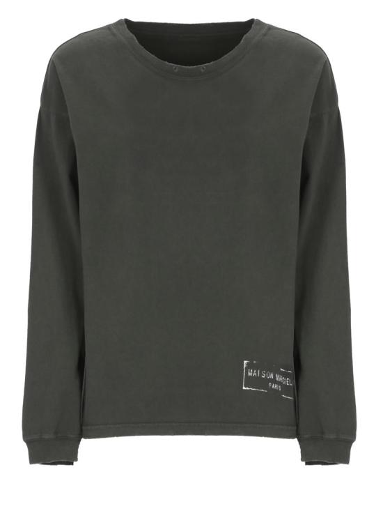 25SS 마르지엘라 긴팔 티셔츠 S51GC0535S24567969 Black