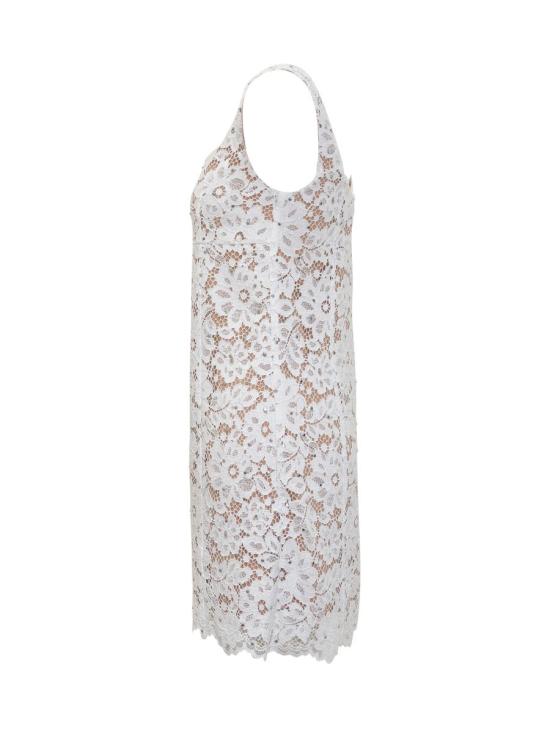 25SS 마이클 코어스 미디 원피스 MS582WGGTA 100 WHITE - MICHAEL KORS