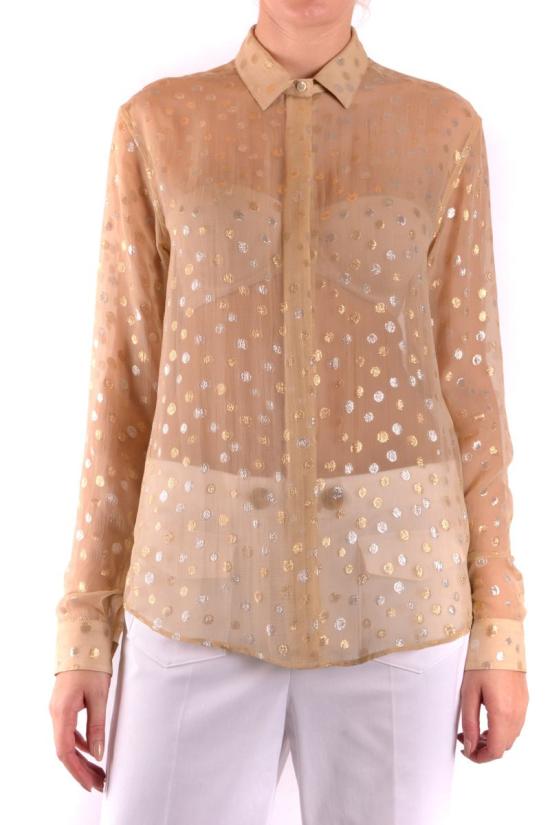  생로랑 셔츠 Y553S 512192 Beige - SAINT LAURENT