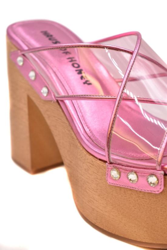  하우스 오브 허니 뮬/슬리퍼 HW295 CANDY Purple - HAUS OF HONEY