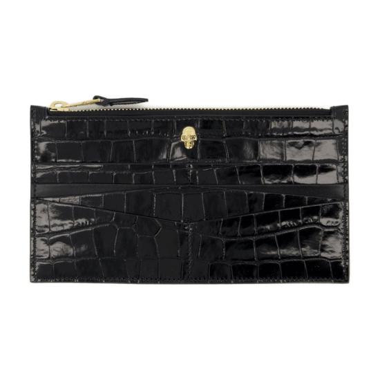  알렉산더 맥퀸 지갑 632036 1JMFG1050 Black - ALEXANDER MCQUEEN