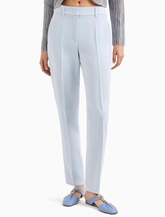 25SS 엠포리오 아르마니 스트레이트 팬츠 0NP08T02013U9309 ZEN BLUE - EMPORIO ARMANI