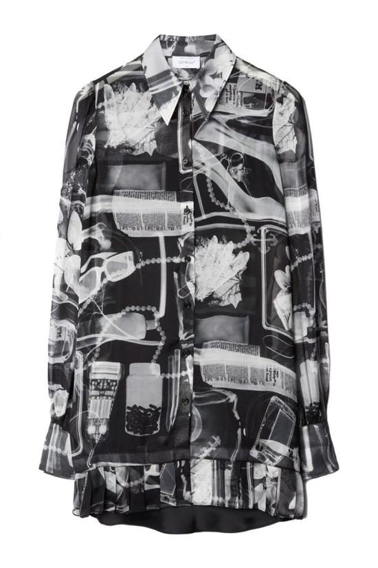  오프화이트 숏 원피스 OWDG008S24FAB0020110 Black