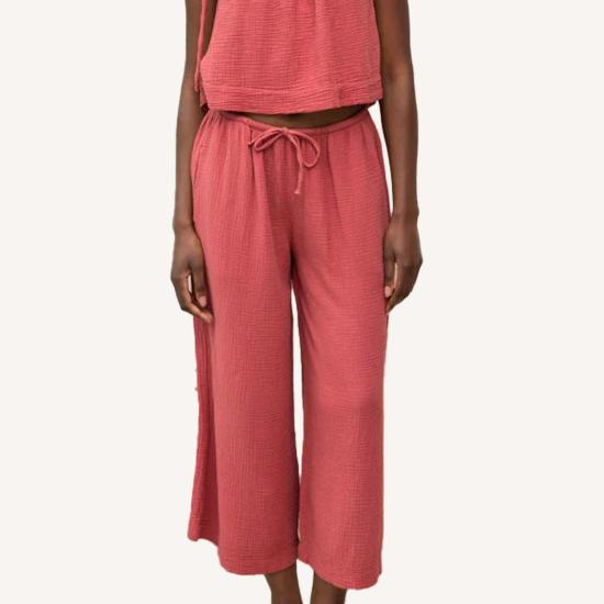  보몽 오가닉 스트레이트 팬츠 보몬트 오가닉 소이어 트라우저 오가닉 코튼