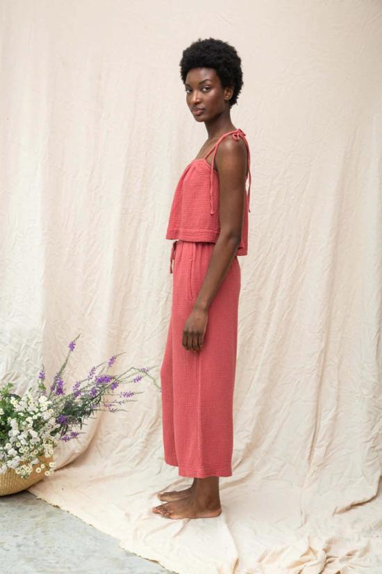  보몽 오가닉 스트레이트 팬츠 보몬트 오가닉 소이어 트라우저 오가닉 코튼 - BEAUMONT ORGANIC