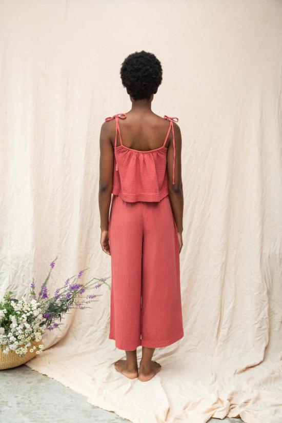  보몽 오가닉 스트레이트 팬츠 보몬트 오가닉 소이어 트라우저 오가닉 코튼 - BEAUMONT ORGANIC