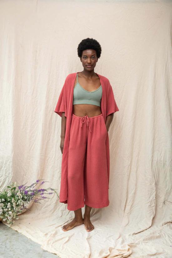  보몽 오가닉 스트레이트 팬츠 보몬트 오가닉 소이어 트라우저 오가닉 코튼 - BEAUMONT ORGANIC