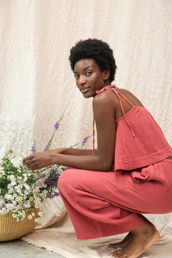  보몽 오가닉 스트레이트 팬츠 보몬트 오가닉 소이어 트라우저 오가닉 코튼 - BEAUMONT ORGANIC