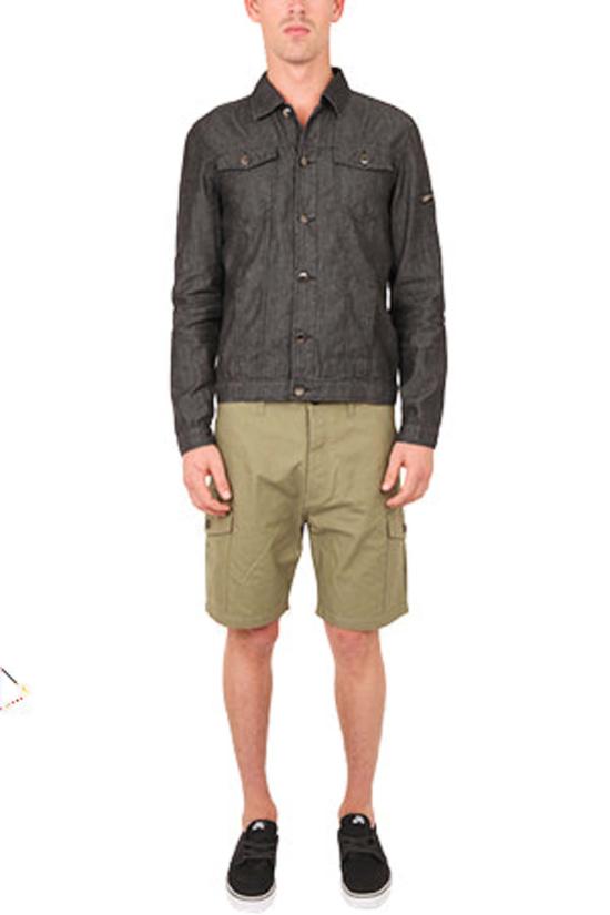  루시앙 팔라피네 숏팬츠 Lucien Pellat Finet Cargo 버뮤다 쇼트 카키 - LUCIEN PELLAT-FINET