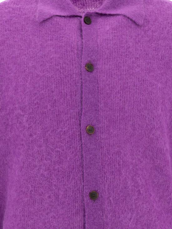 24FW 오라리 가디건 A24AC01AK PURPLE - AURALEE