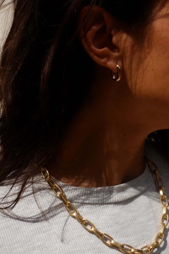  파이프앤로우 이어링 레미 후프 - PIPE & ROW