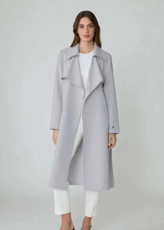  SOIA & KYO 트렌치 코트 소이아 & 쿄 디미트라 트렌치 스톤