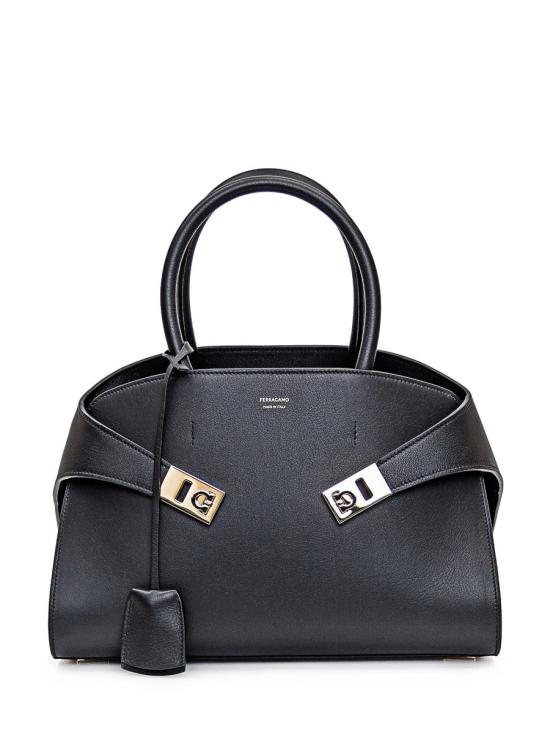 25FW 살바토레 페라가모 토트백 215608766758 BLACK DOM