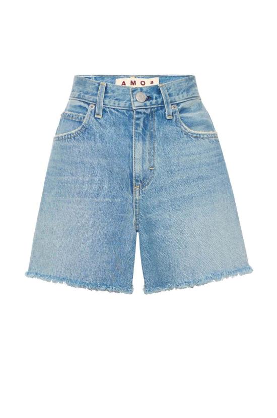  아모 데님 데님 숏팬츠 빌리 숏 프리 스피릿 - AMO DENIM