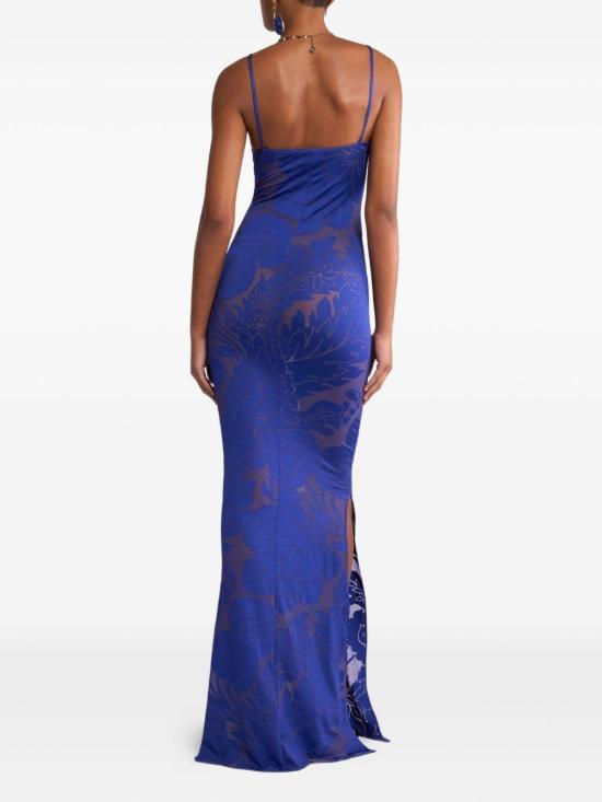 25SS 에트로 롱 원피스 WRHA038299IAD24 B4943 BLUE - ETRO