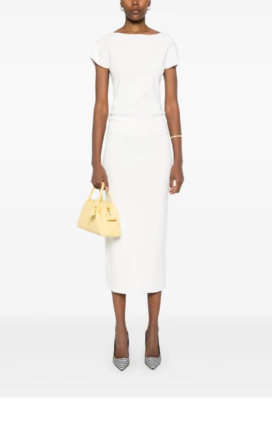 25SS 파로쉬 스커트 ROMA25D560609 002 PANNA - PAROSH