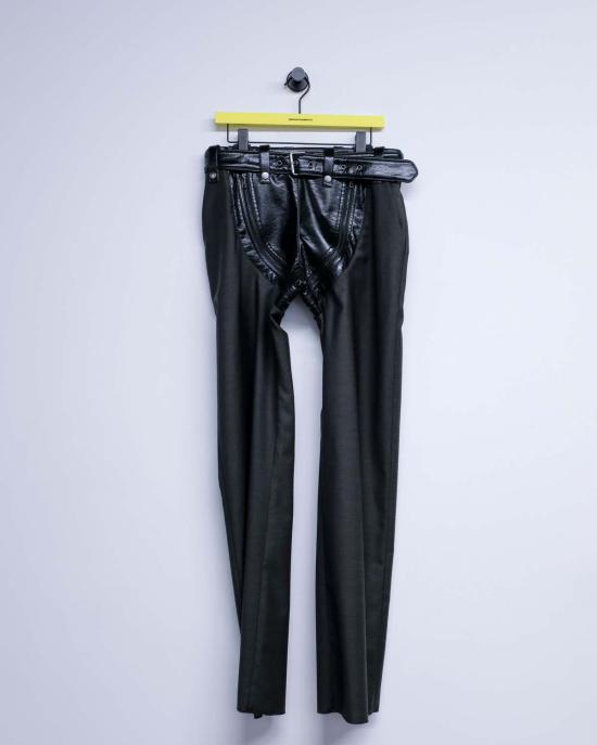  마틴로즈 스트레이트 팬츠 마틴 로즈 테일러드  다크 그린 - MARTINE ROSE