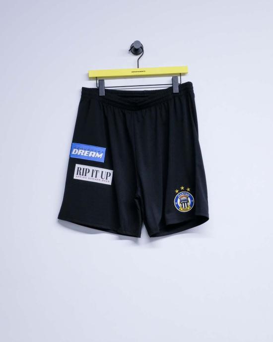  마틴로즈 숏팬츠 마틴 로즈 배지 축구 반바지 블랙 - MARTINE ROSE