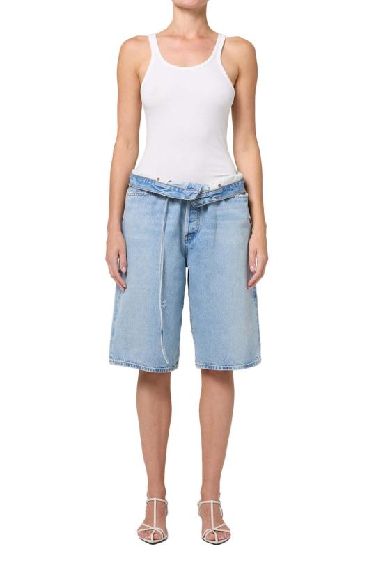  에이골디 데님 숏팬츠 아골데 에미 숏 레플리카 - AGOLDE
