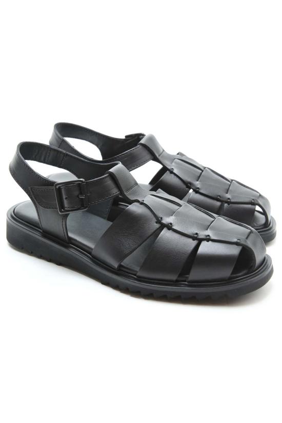  파라부트 샌들 Paraboot Santorin 스포츠  느와르 / 리스 느와르 - PARABOOT