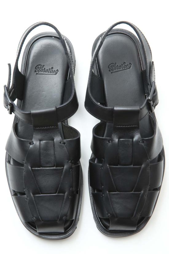  파라부트 샌들 Paraboot Santorin 스포츠  느와르 / 리스 느와르 - PARABOOT